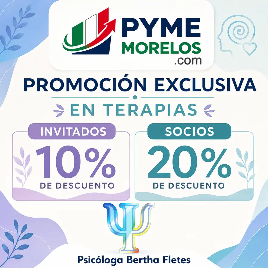 Promoción exclusiva Psicóloga Bertha Fletes
