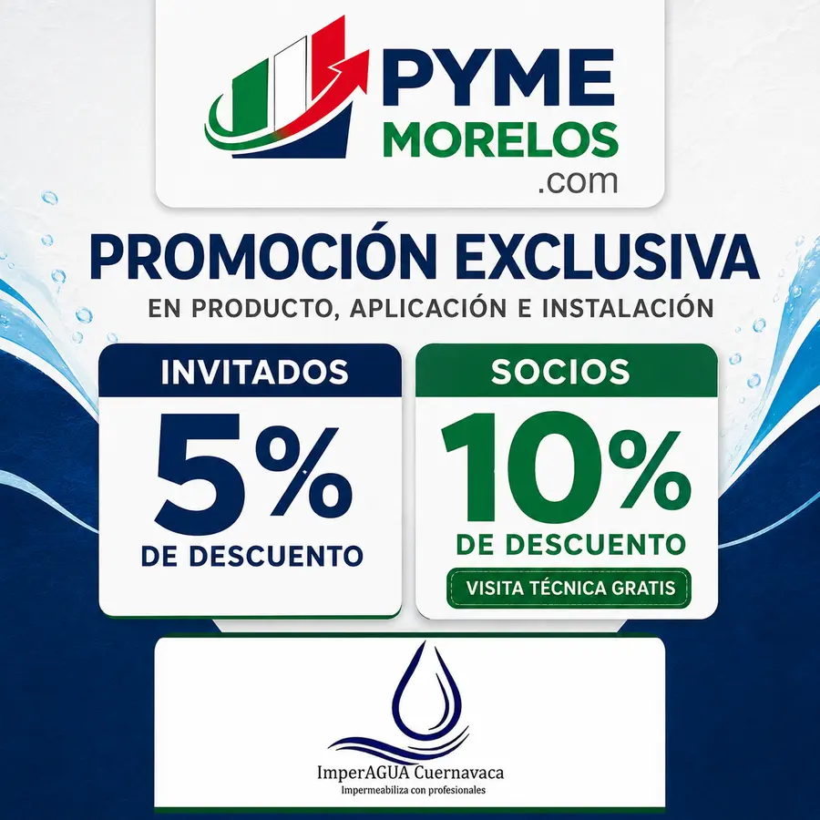 Promoción exclusiva ImperAgua Cuernavaca