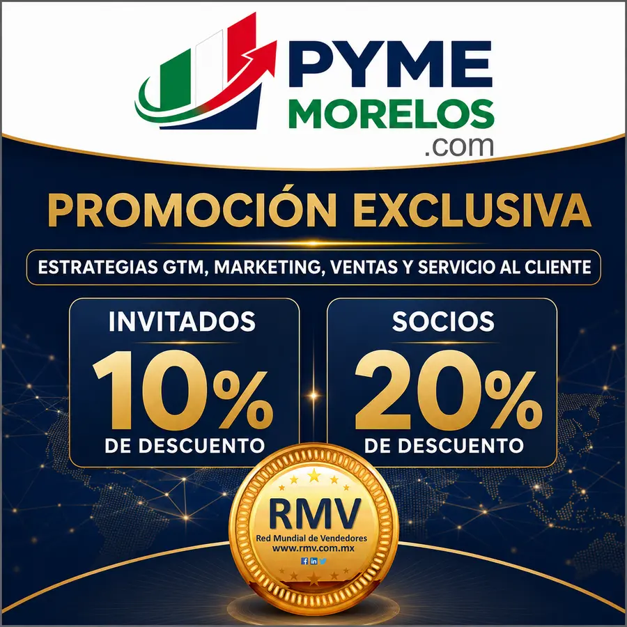 Promoción exclusiva RMV Marketing Ventas y Servicio al Cliente