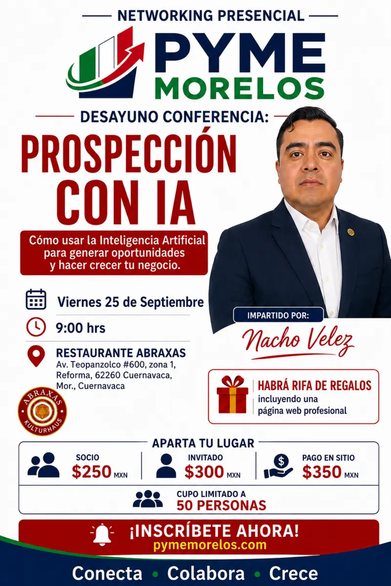 Networking presencial de PYME MORELOS