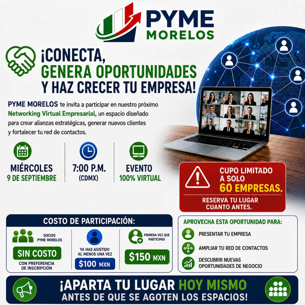 Networking virtual de PYME MORELOS